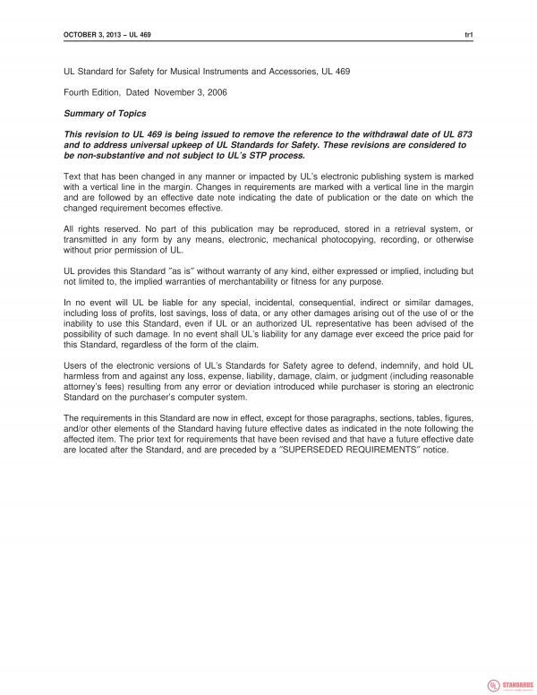 UL 469 PDF UL 469 PDF